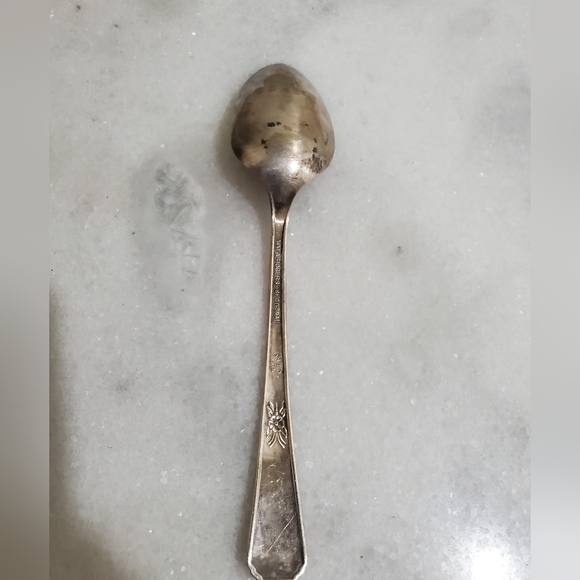 Wicked Inscribed Silver Tea Spoon - Picture 3 of 4